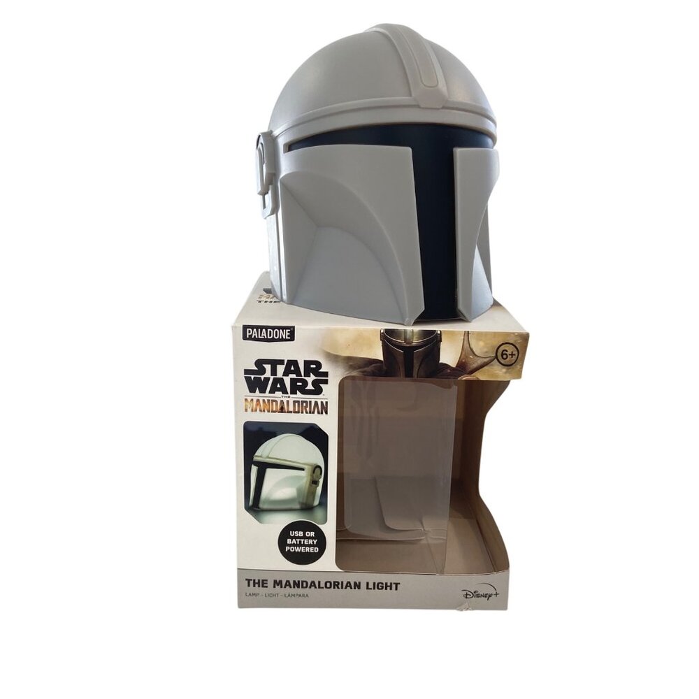 Star Wars The Mandalorian USB Or Battery Powered Helmet Light Ages 6+ By Paladon